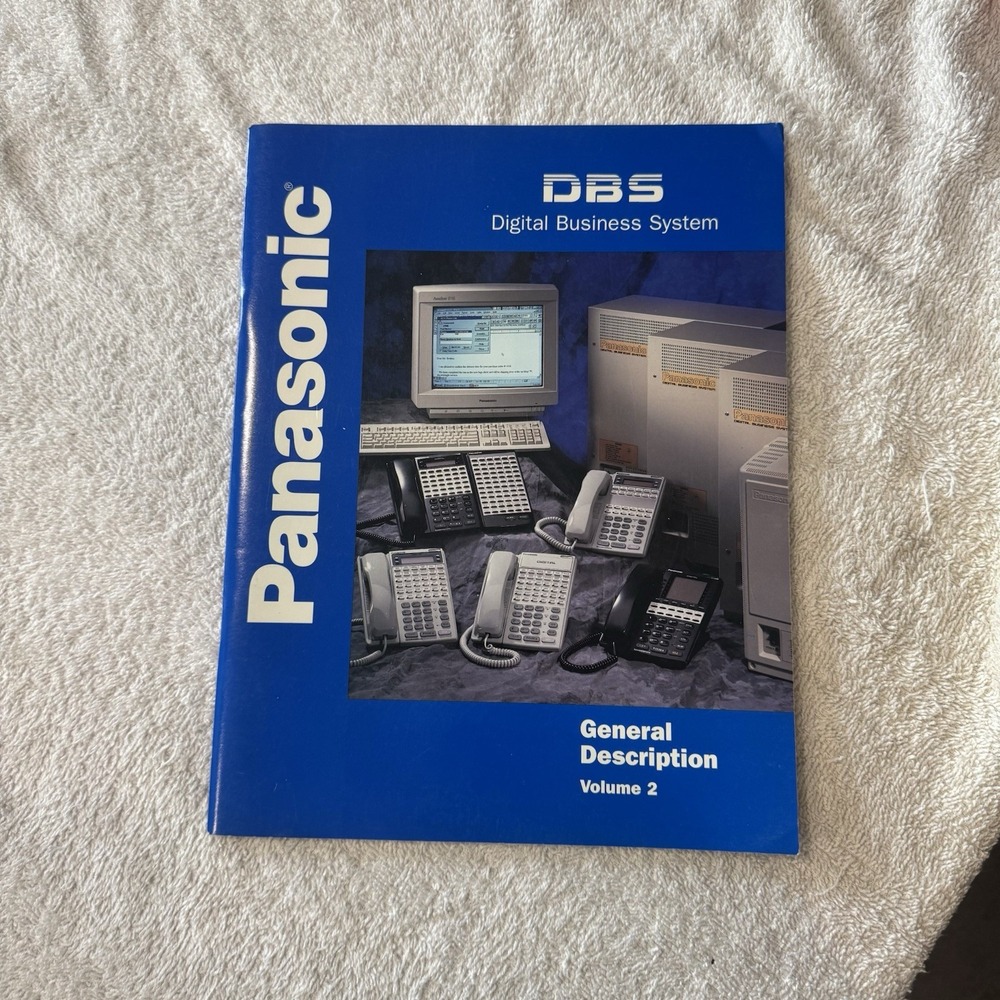 Panasonic DBS Digital Business System General Description Manual Vol. 2
